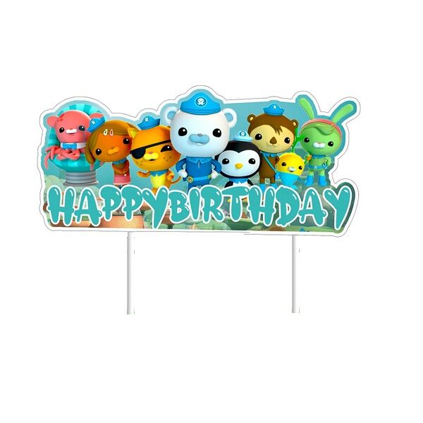 Octonauts Cake Topper