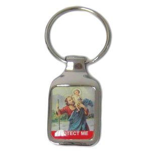 St-Christopher-Keyring-Square